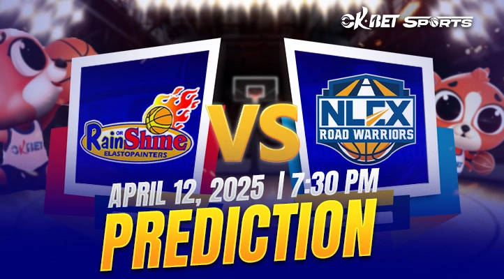 two logo matchup of rain ot shine vs nlex